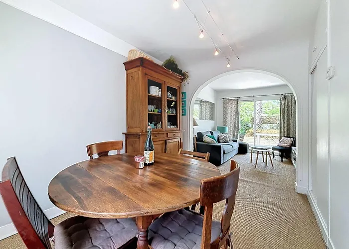 Jolie Maison A 400m De La Plage, Proche Centre-ville, Avec Terrasse Et Wifi Gratuit - Fr-1-361-55 * Donville-les-Bains